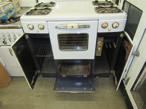 5" wide X 28. . 1952 tappan deluxe stove